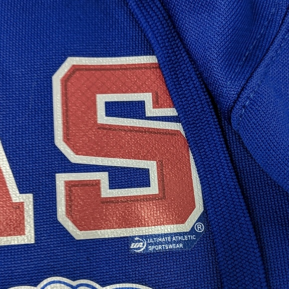 Kansas JayHawks Rock Chalk Graphic Hoodie Size L - Picture 4 of 6